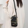 Mobile Phone Crossbody Bags For Women Fashion Women Shoulder Bag Cell Phone Pouch Coin Bag 3 Layer Wallet With Headphone Plug