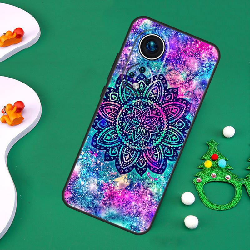 Flowers Mandala Floral Case For Honor Magic 7 Pro 6 5 50 70 90 200 Lite X9b X9a X8a X8b X7a X6a X8 X9 X9c Cover