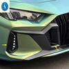 Black Car Front Fog Lamp Air Inlet Decor Frame Cover Trim Fit For GAC Trumpchi Empow   Exterior Accessories