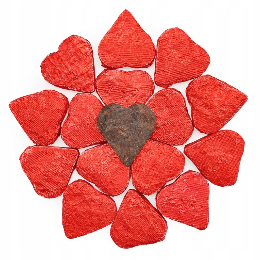Herbata czerwona puerh prasowana TUOCHA Serca Czerwone - 1kg