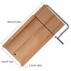 Kitchen Gadgets Wood Cheese Slicer Stainless Steel Wire with Scale Ham Slicer Handmade Cheese Cutter Bread