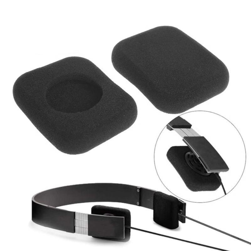 1 Pair Ear Pad For Form 2 Headphones Square Foam Thicken Ear Pad Earbud Sponge Covers Headphone Replacement Accessories