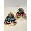 Sweet and cute fleece-lined women's winter knitted ear-protecting Lei Feng hat, versatile for autumn and winter, warm woolen hat for students