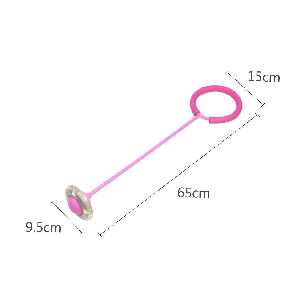 Fitness Jump Ropes Sports Revolving Ball Flashing Skip Ball Flashing Wheel Glowing Bouncing Balls