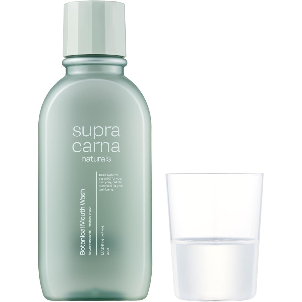 Splah Karuna Natural Mouthwash 300ml Additive-Free Plant-Based Oral Care Fresh Breath Cavity Prevention Sensitive Skin
