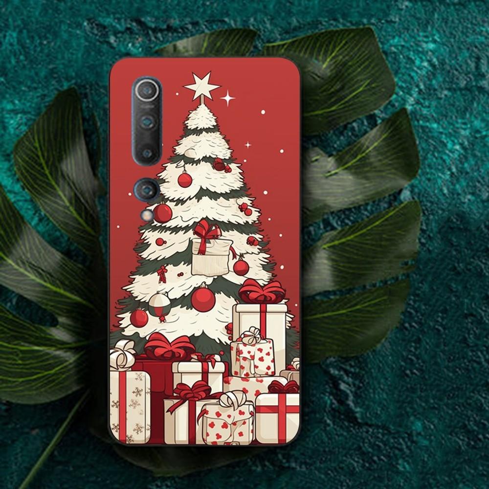 Merry Christmas Deer Tree Lights Phone Case For Redmi Note 4 X 5 A 6 7 8 T 9 9S 10 11 11S 11Epro Poco M3 Pro