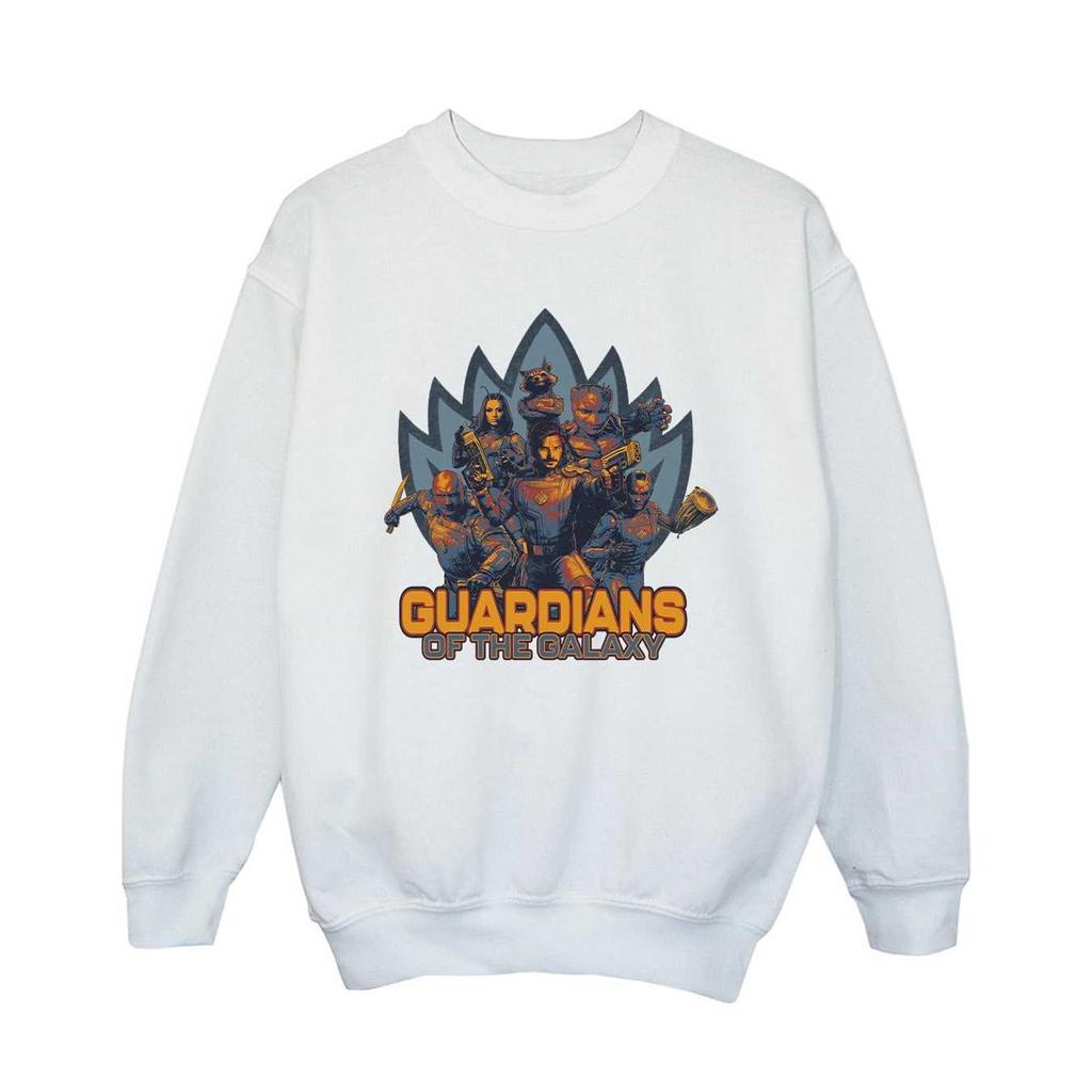 Guardians Of The Galaxy Band 3 Mädchen Schild Sweatshirt