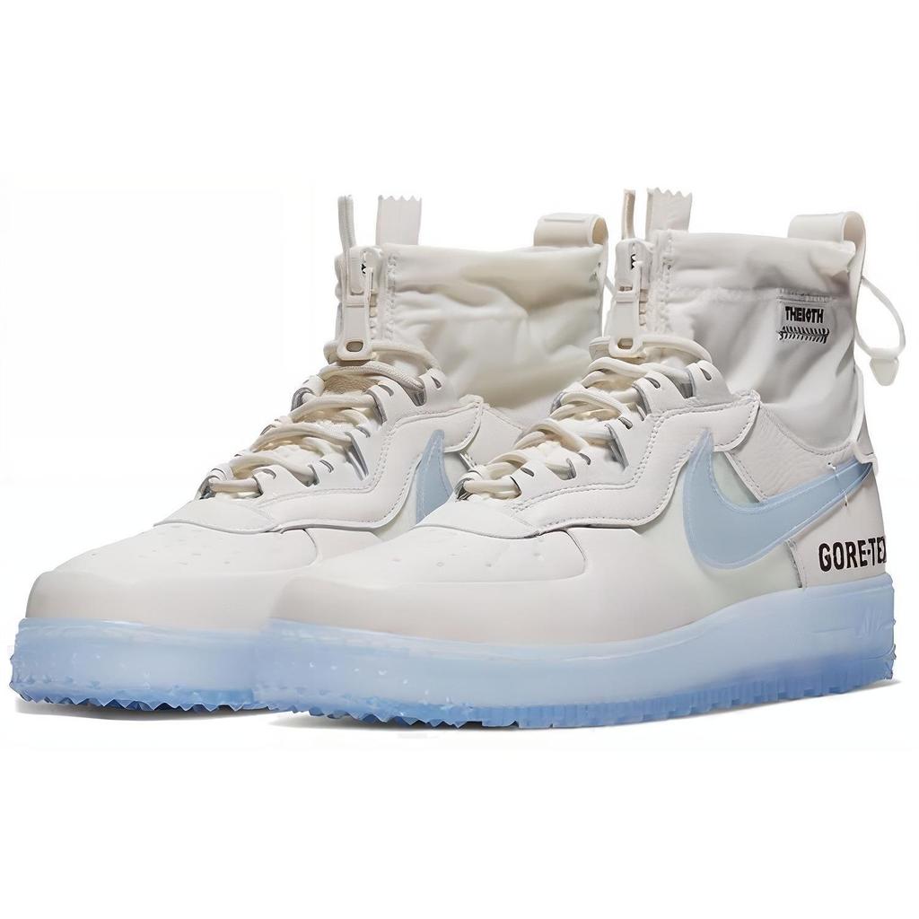 Gore-Tex x Nike Air Force 1 High WTR Phantom Unisex Sneakers White Black Clear CQ7211-002