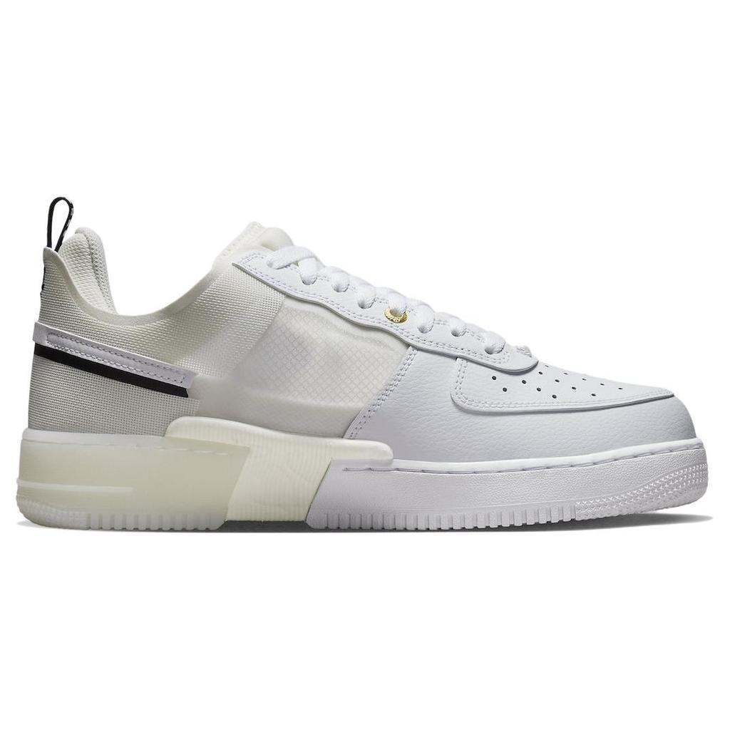 New Nike Air Force 1 React 40th Anniversary Sail Gold 2022 DQ7669-100