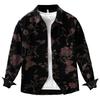 Japanese Fashion Men Long Sleeve Printed Shirts Spring and Summer New Men Tops Youth Streetwear