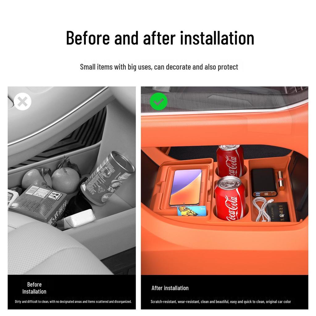 Silicone Storage Organizer for 25 Geely Galaxy M9 Console Models
