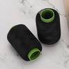 12Pcs Thread Spool Polyester Sewing Thread Black Hand Sewing Thread  For Quilting