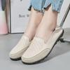 Moccasins Women Flats Shoes Spring and Autumn New Woman Slip On Casual Loafers Genuine Leather Woman Shoes Zapatos Mujer 35-44
