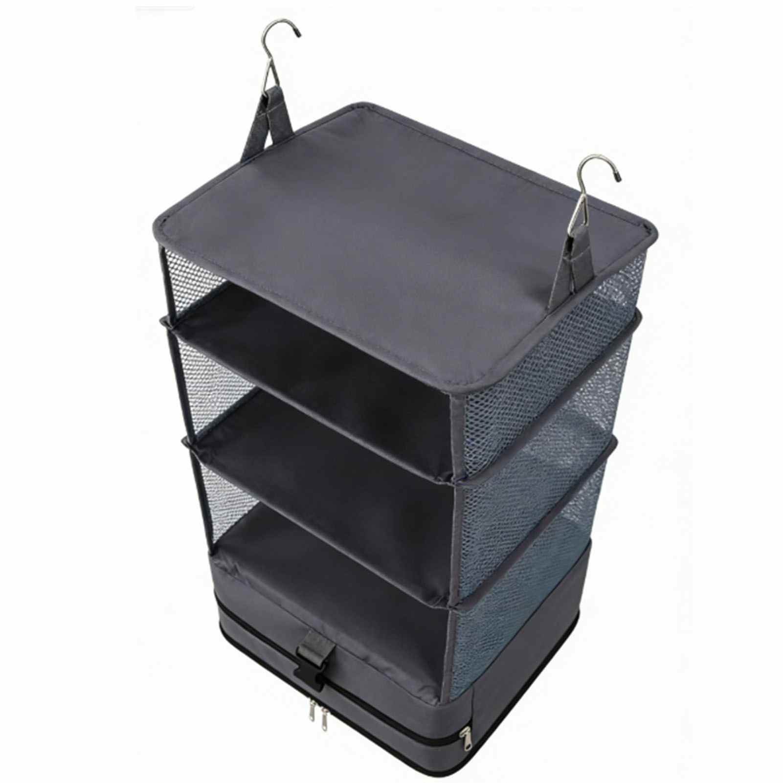 

Suitcase Travel Luggage Portable Hanging Travel Shelves Collapsible Hanging Packing for Hotels Dormitories
