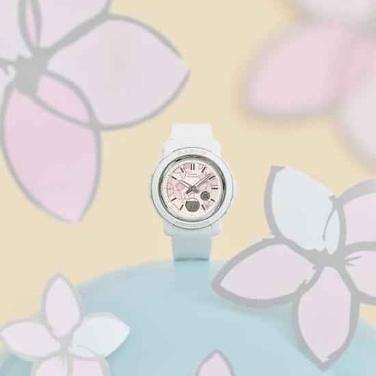 Casio Wristwatch Baby-G BGA-290FL-7AJF Ladies White