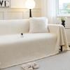 Nordic Throw Blankets for Sofa Bed Single Four Season Plush Sofa Cover Dust Anti-cat Scratch Protection Cover Two-seat Sofa