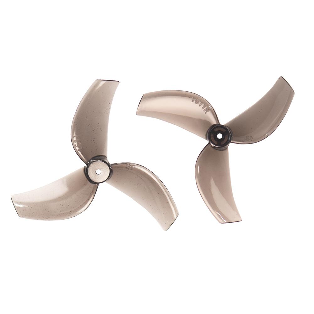

4 Pairs GEMFAN 1611 1.6Inch 3-Blades PC Propeller for FPV Racing Drones Compatible with 0802-1102 Motor колір ясно сірий