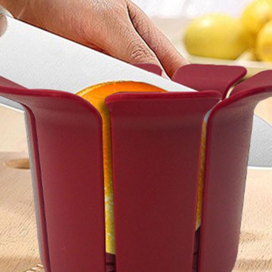 Fruit Slicer Cup Strawberry Banana Grape Slicer Egg Cutter Large Capacity Kitchen Gadget for Salads Cakes Platters