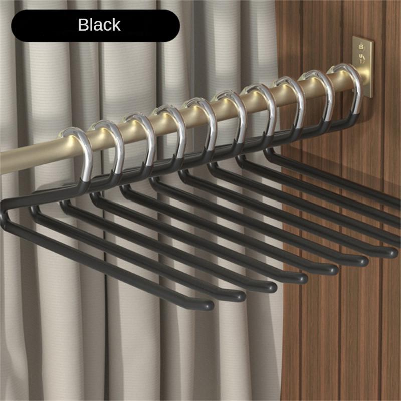 Trousers Hanger 5 Colors Non-slip No Trace Strong Toughness Non-toxic And Tasteless Wardrobe Storage Adult Hanger 35*11cm