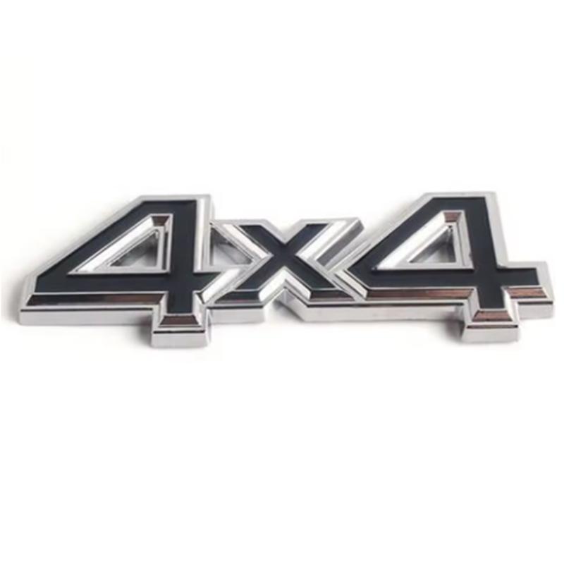1Pc DSYCAR 1Pcs 3D Metal 4X4 Four-Wheel Drive Car Sticker Emblem Badge