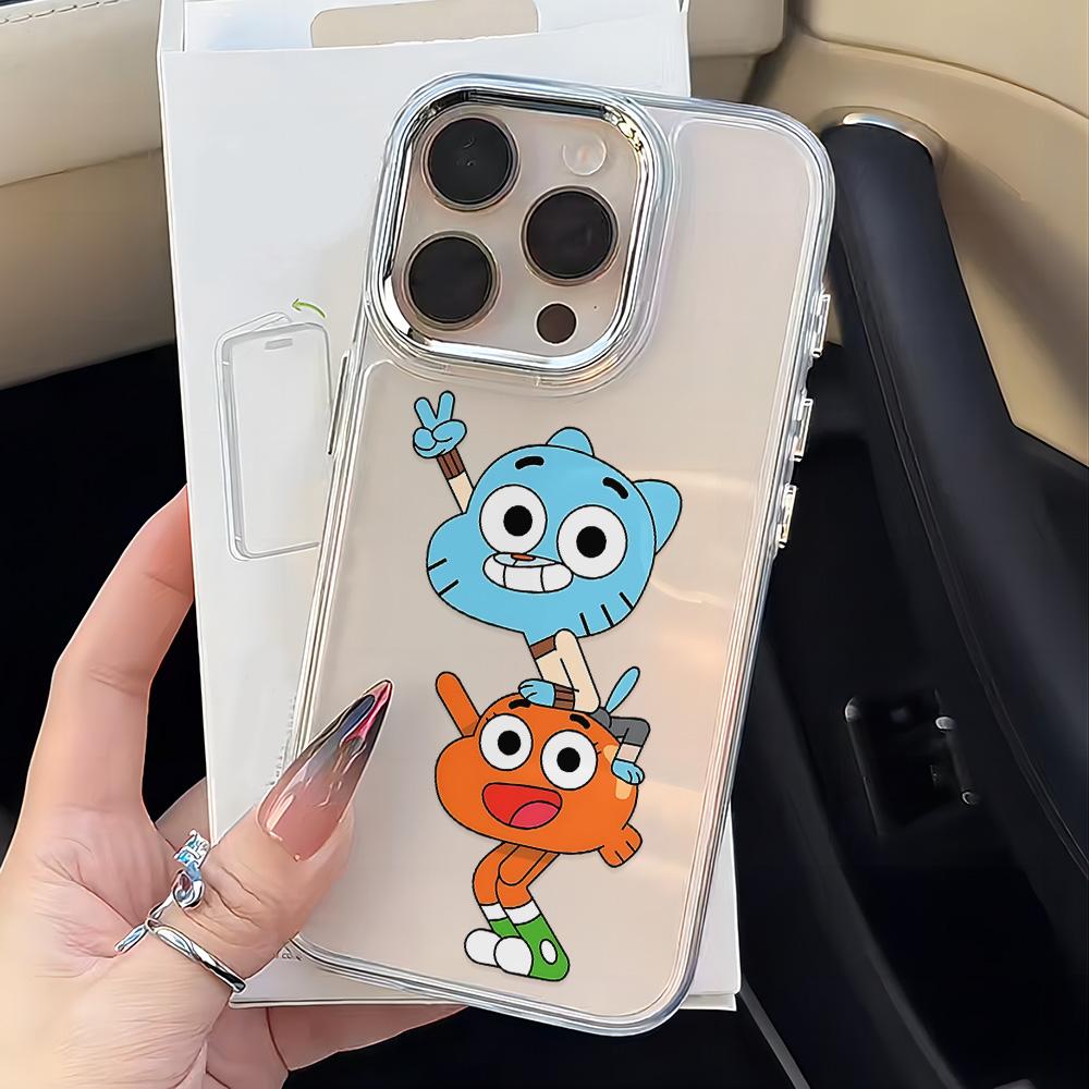 Die erstaunliche Welt von Gumball Handyhülle Für iPhone 17 16e 16 15 14 13 12 11 mini Pro Max X XR XSMAX 8 7 Air Plus Weiche Hülle