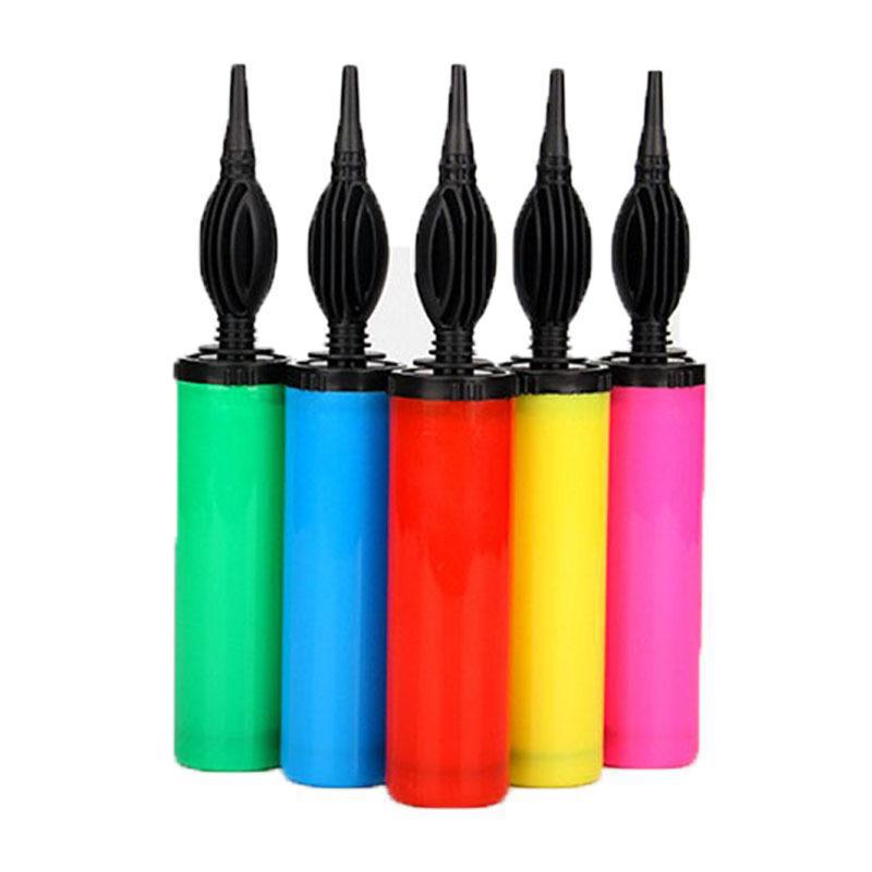 Manual Balloon Inflator Ball Portable, Hand Push Inflator, Air Pump Balloon Plastic Inflator