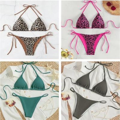 2025 Plavky Dámske Plážové Podprsenka Bikini Plavky Maio Biquinis Femme Mujer Banador Badpak Dames Monokiny Stroj kapielowy