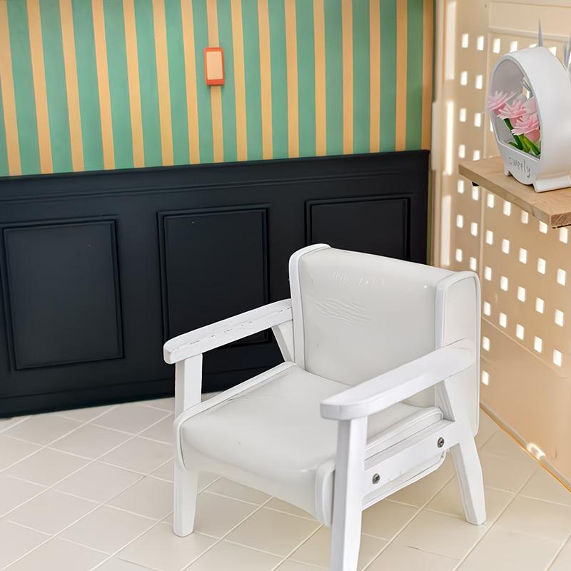 1Pcs Role Play Doll House Accessories Dollhouse Square Wall Skirt Wall Panel For Micro Landscape Window Display