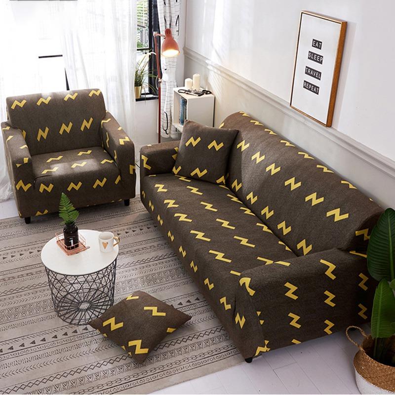 All-Inclusive-Sofabezug Four Seasons Universal Elastic Sofakissen Mode Einfacher Universalbezug