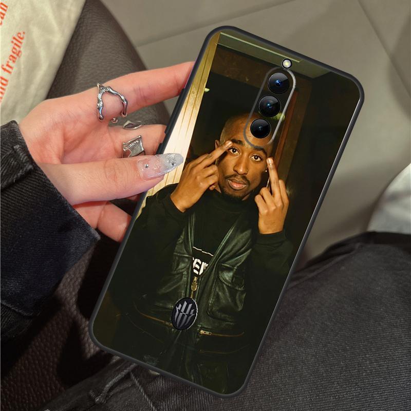 Rapper 2pac Singer Tupac Case For ZTE Nubia RedMagic 11 9 8 10 Pro Plus 8S 9S 10S Pro 5G 5S 6 7 6S 7S Pro 10 Air Cover