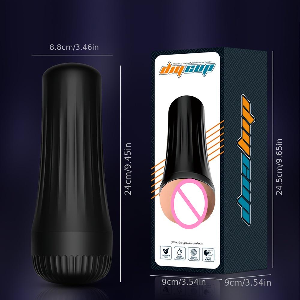 Cupă Masturbator Masculin Telescopic Articole pentru Adulți Antrenor Penis Pizdă de Buzunar Pătrundere Vaginală Voce Sexy Jucărie Sexuală Pentru Bărbați Cupluri