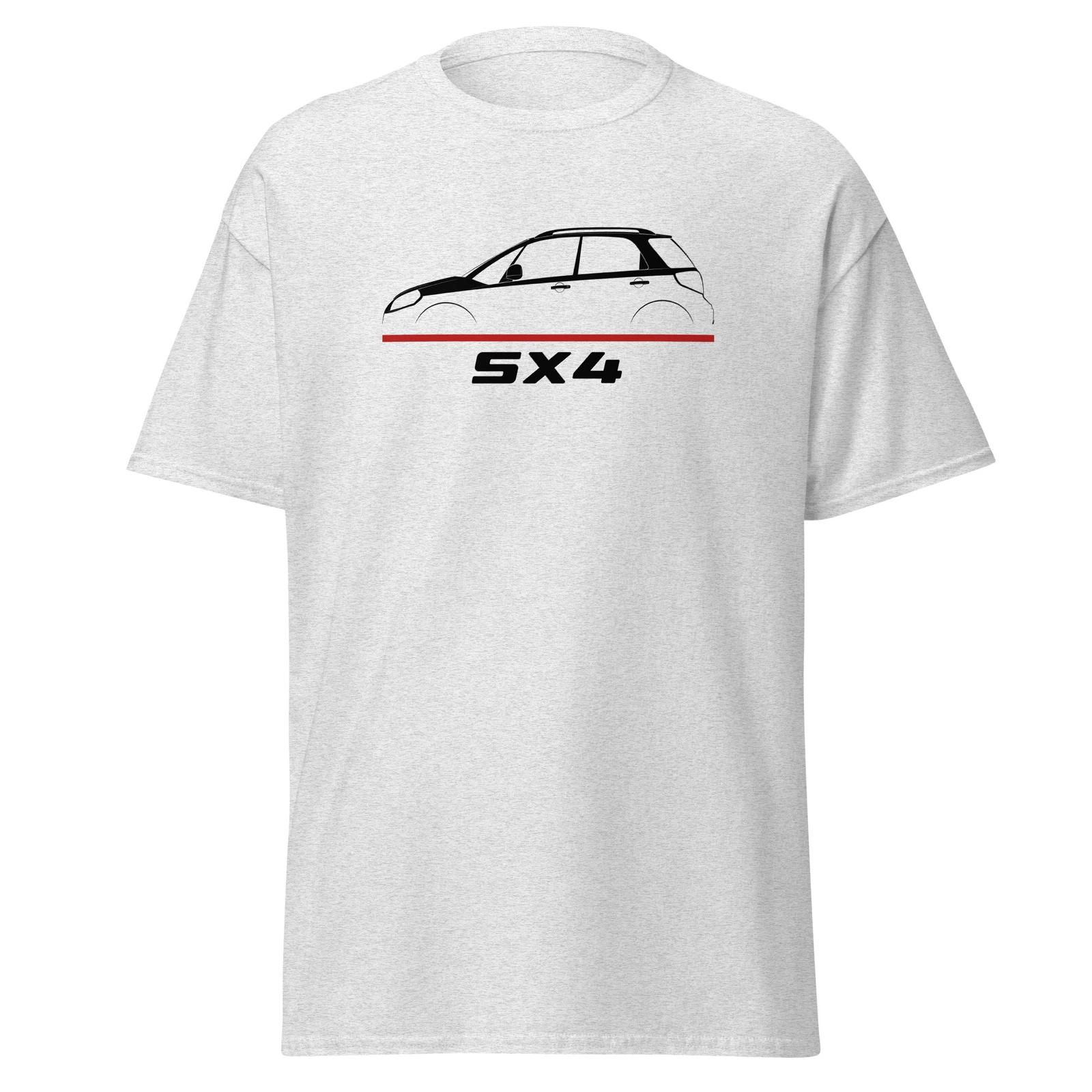 Premium T-Shirt For Suzuki SX4 2013-2021 Car Fans Birthday Gift Tee Shirt 2XL