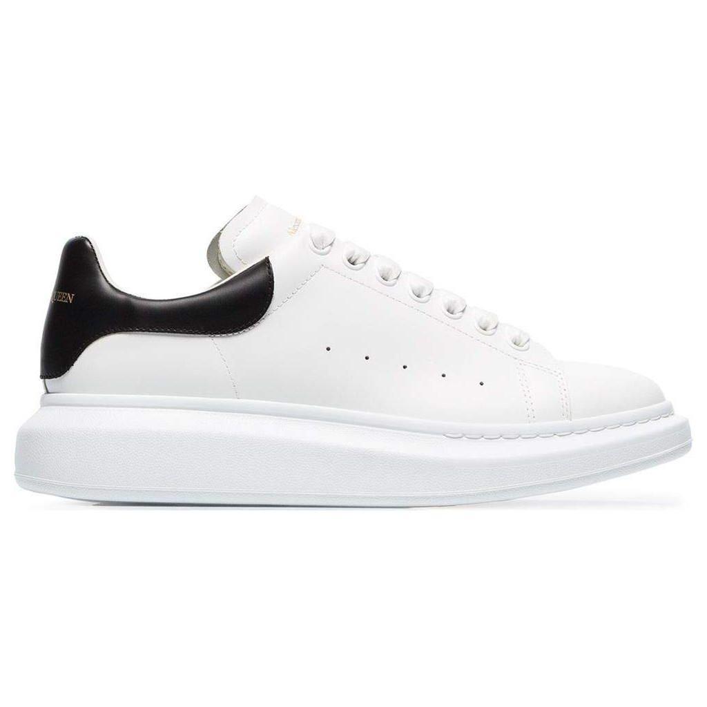 Alexander McQueen Oversized Sneaker White Black Men Sneakers 553680-WHGP5-9061