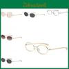 Vintage Metal Oval Sunglasses With Uv400 Protection For Fashionable Men And Women
