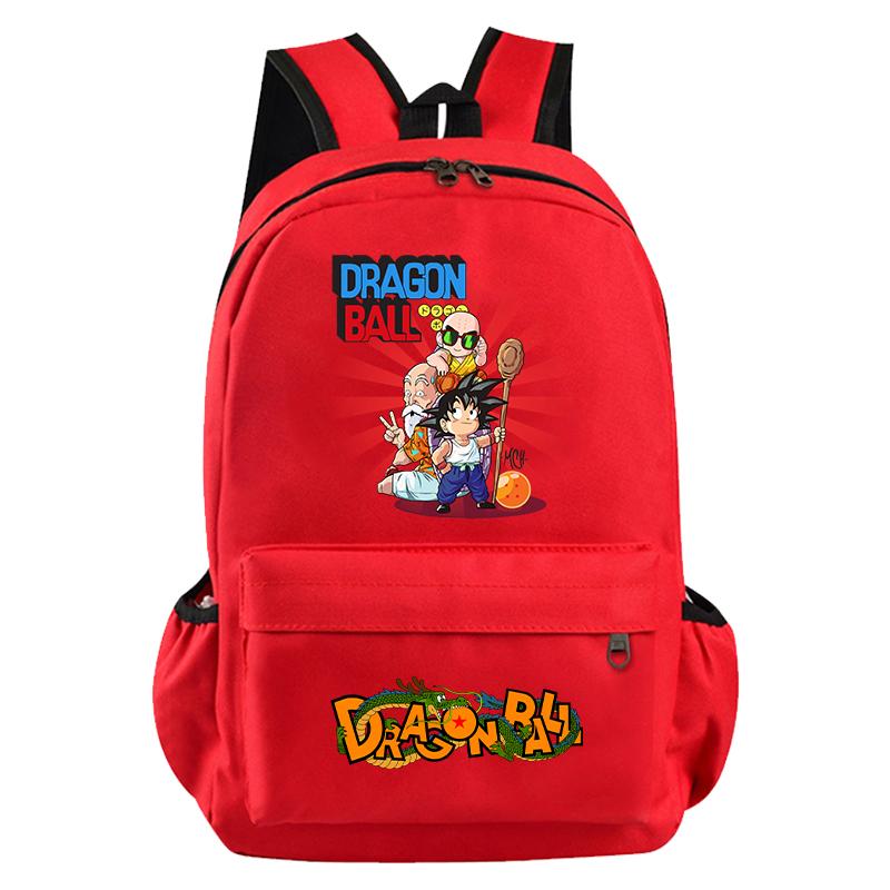 Anime Dragon Ball Cute Cartoon Backpack Document Bag for Girl Boy Teenager Best Gifts Schoolbag Men Women Leisure Travel Unisex Bagpack Rucksack