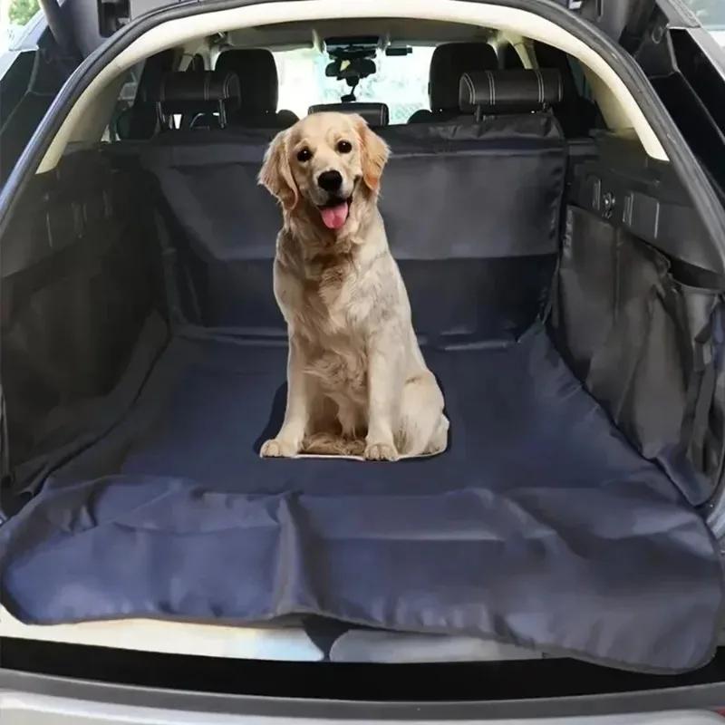 Universal Waterproof Polyester Fiber Cargo Mat, Dog Mat, Portable Dustproof Luggage Liner Pet Mat for Car SUV Trunk Protection
