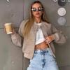 European & American Women's Casual Tweed Jacket