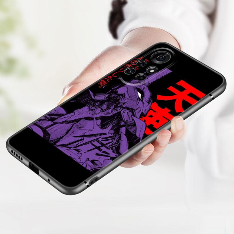 Pouzdro na telefon Anime Girl Mech Pro Huawei Honor 60 50 SE 30S Mate 30 20 10 Lite 40 Nova 9 8 Pro Y60 8i 7i 7SE 5T Premium Černý Kryt