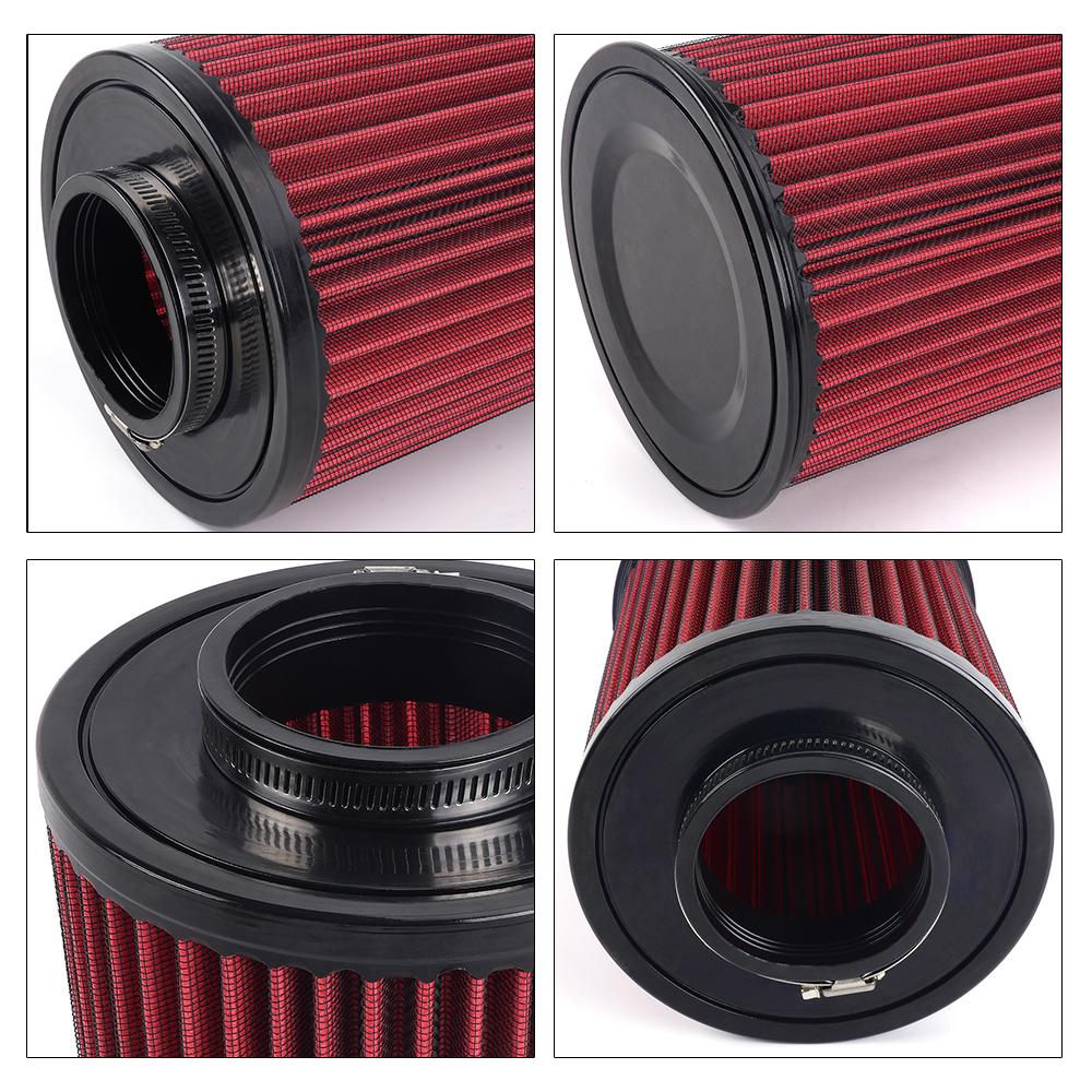 RASTP-High Flow Air Intake Filter E-2993 Aluminum Alloy 70MM For Ford Focus Escape MKC RS-OFI106