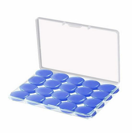 Heart-Shaped Silicone Earplugs Set - 20 Pieces, Noise-Reducing, Perfect for Swimming and Sleep