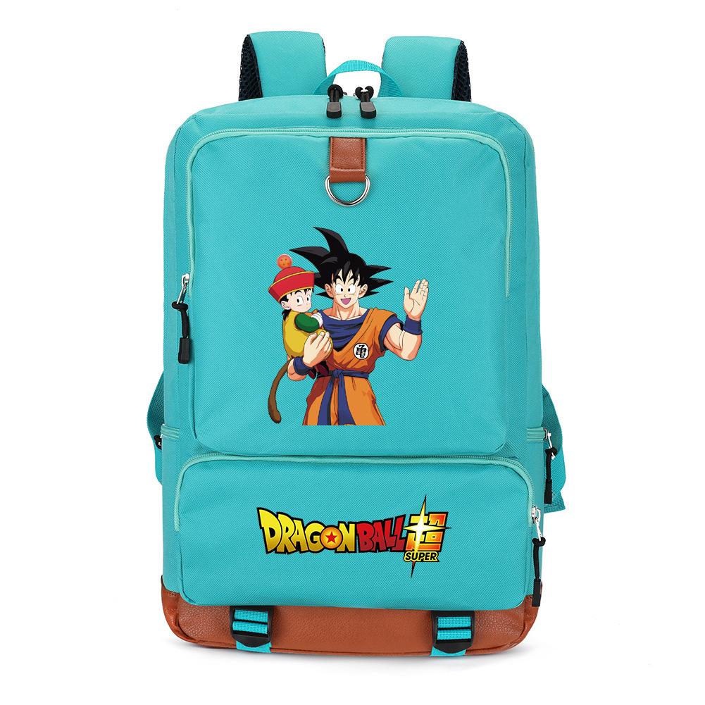 Cartoon Animation Dragon Ball Schoolbag Backpack Student Schoolbag Men'S And Women'S Travel Bag Computer Bag