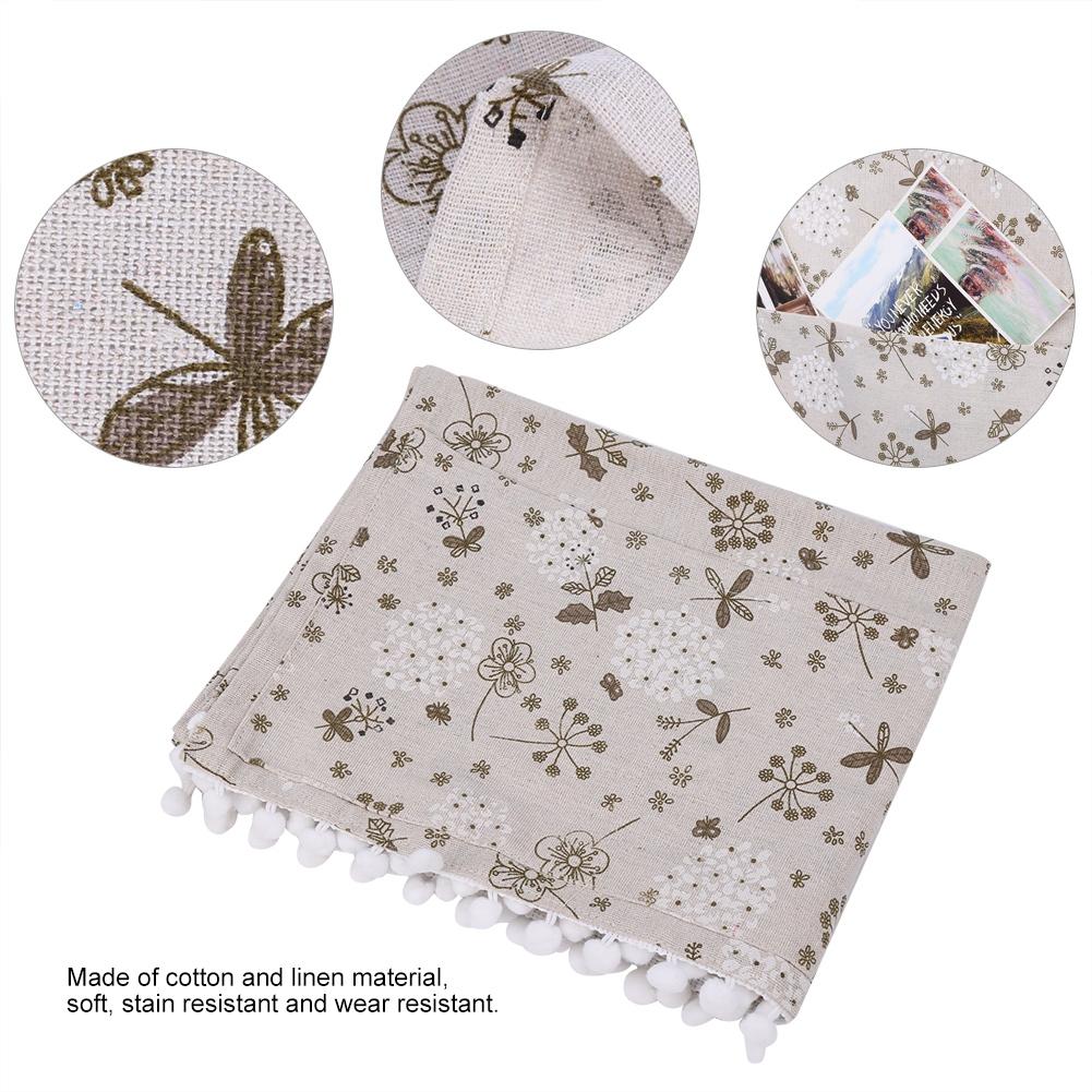 Multi purpose Cotton Linen Dustproof Cover Protector for Fridge Washing Machine