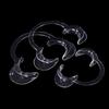 5Pcs Transparent Dental C-Shape Plastic Cheek Retractor Lip Mouth Opener Intraoral Dentist Orthodontic Tool For Tooth Whitening