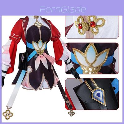 Adorable Polyester March 7th Cosplay Costume For Game Anime Roleplay