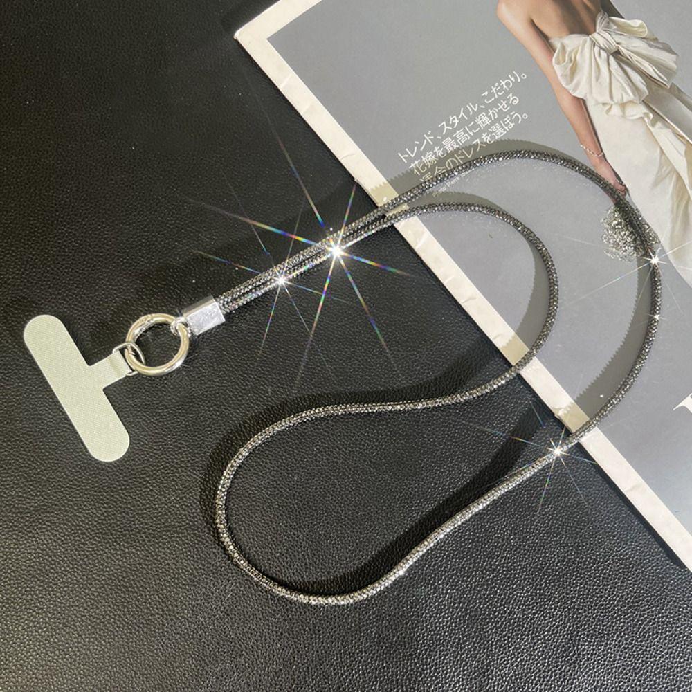 Bling Bling Phone Anti-lost Rope Crystal Hanging Cord Phone Case Chain Straps  Phone Accessories