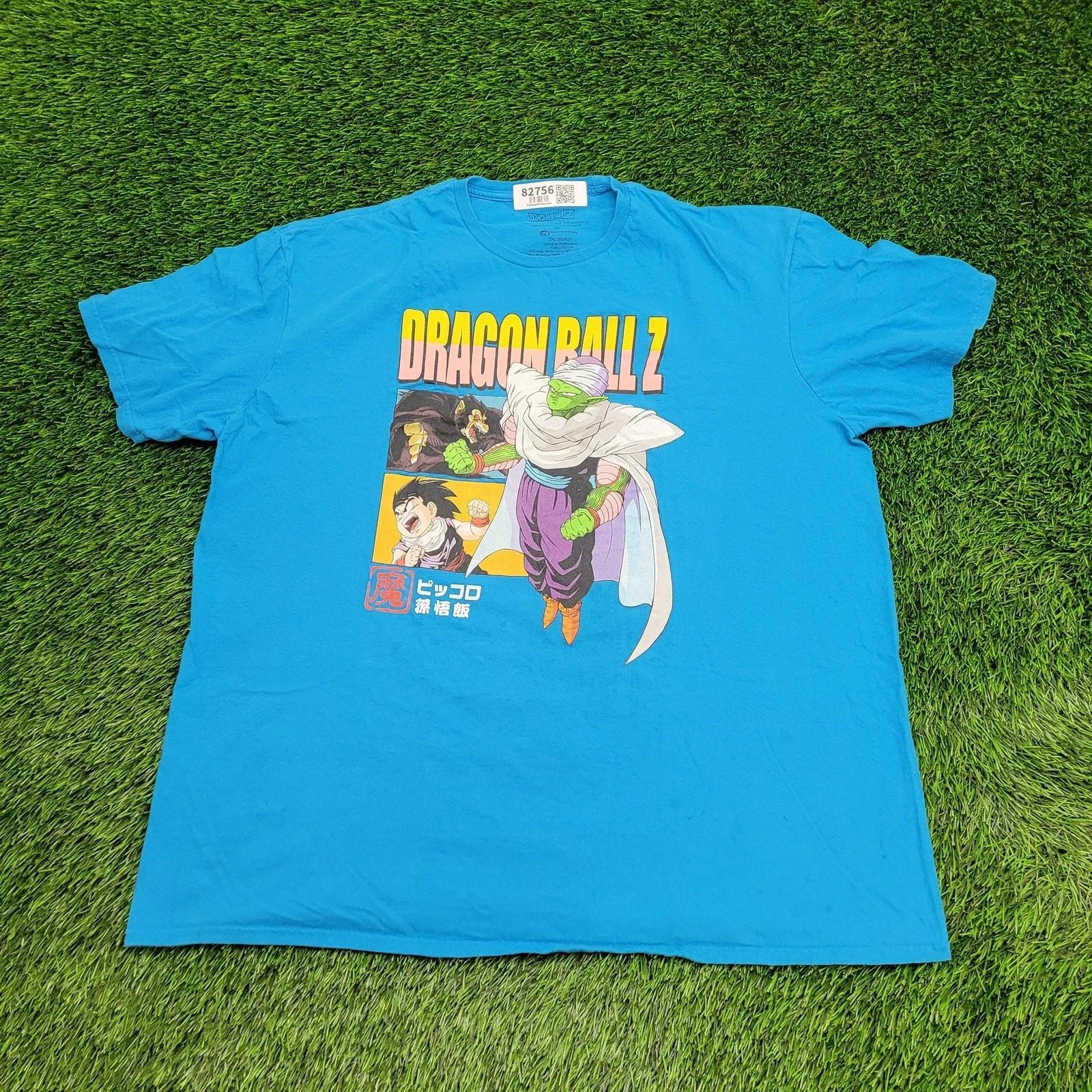 

Dragon Ball Z Anime Shirt XL/2XL 25x28 Blue Picalo 2XL