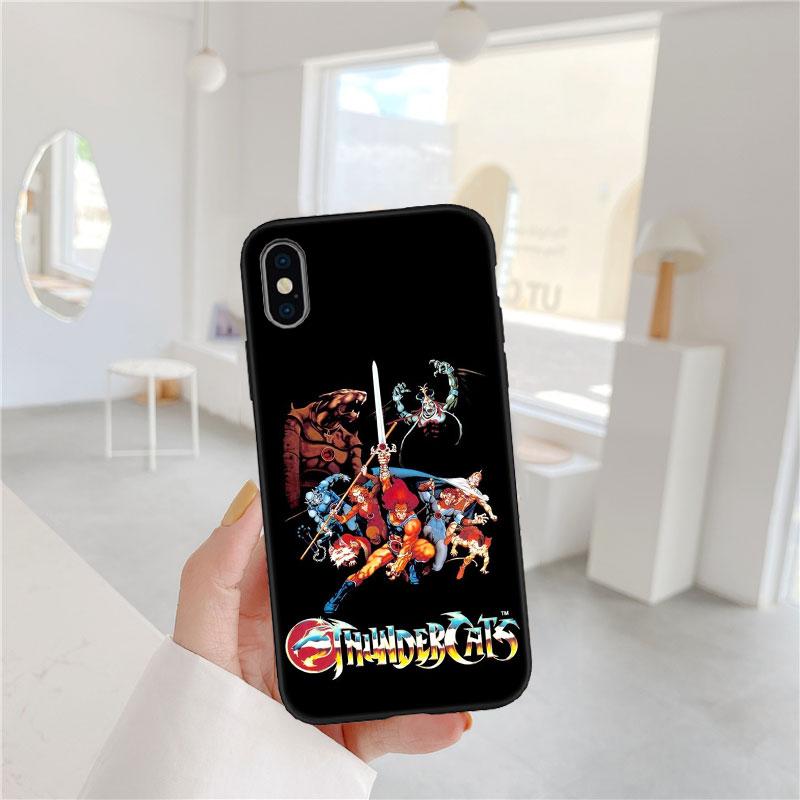 BF104 T-ThunderCats Soft Shell Phone Case for Samsung Galaxy S20 S21 S22 Ultra FE + Plus A21S A22 A24 A25 A26 A30 A30S A31