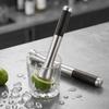 304 Stainless Steel Ice Crusher Anti-Slip Wood Handle Ice Crushing Hammer Fruit Masher  DIY Barware