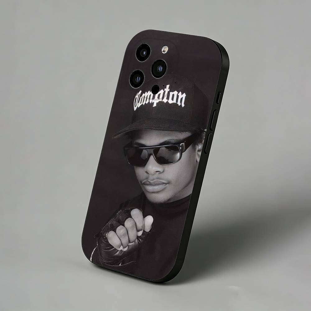 Rapper E-Eazy E Slim Back Phone Case for iPhone 17 Air 16 Pro Max 16e 15 Plus 14 13 Mini 12 11 Protective Cover iPhone16promax