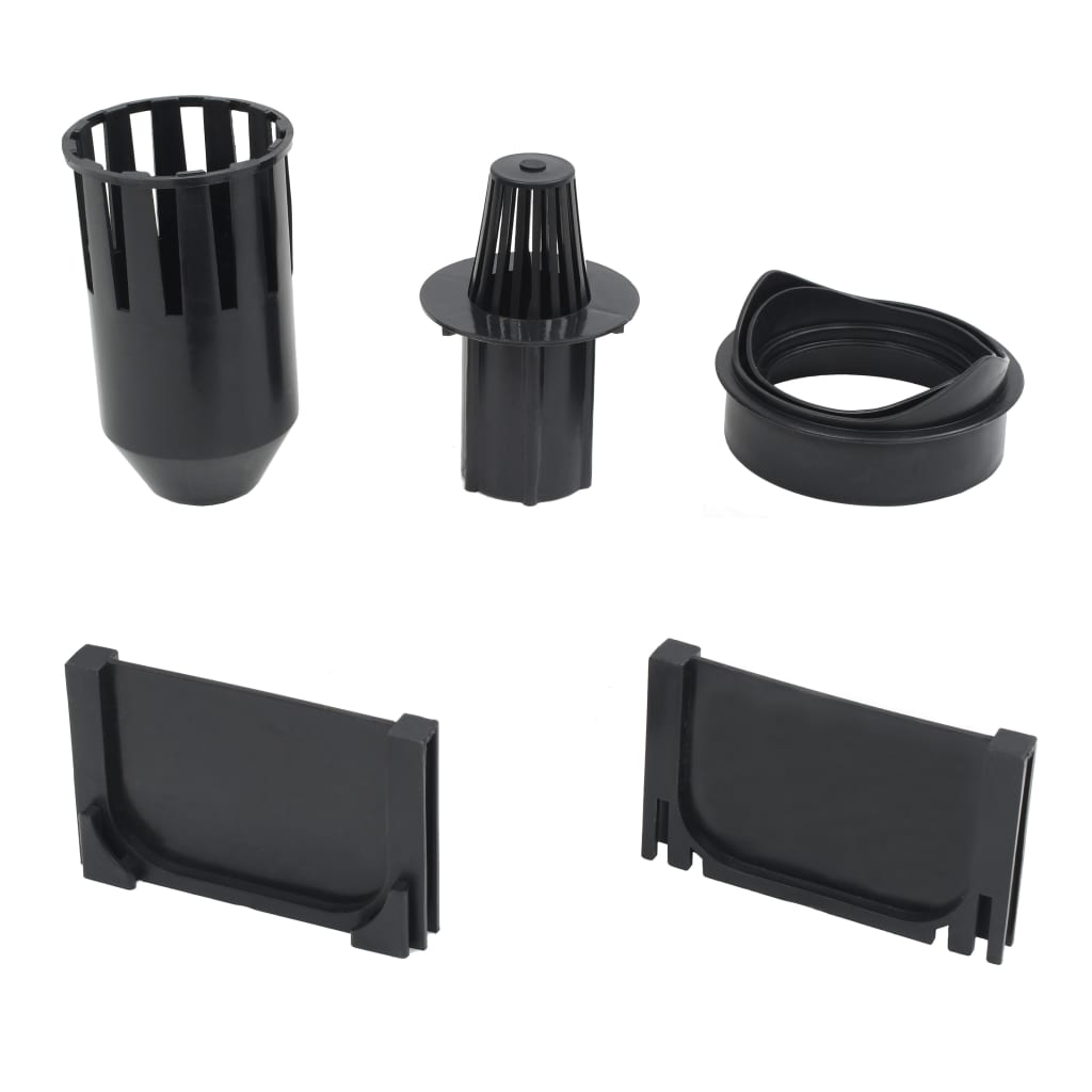 Drainage Channels 6 pcs Galvanized Steel 6 m